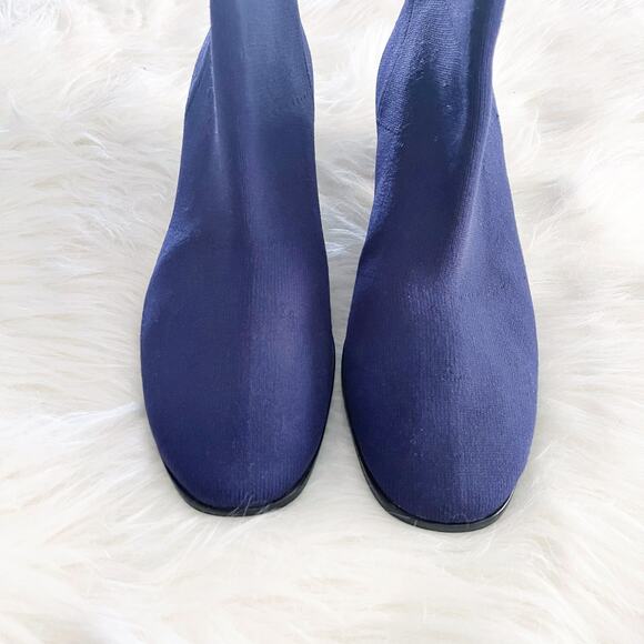 Via Spiga Verena Stretch Knit Sock Booties - Picture 6 of 10